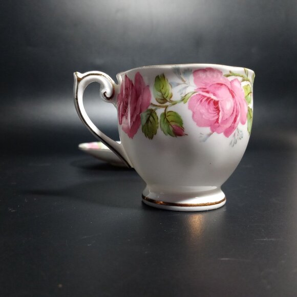 Bell Lady Alexander Rose Tea Cup Saucer Set English Bone China Floral Vintage - Picture 6 of 16